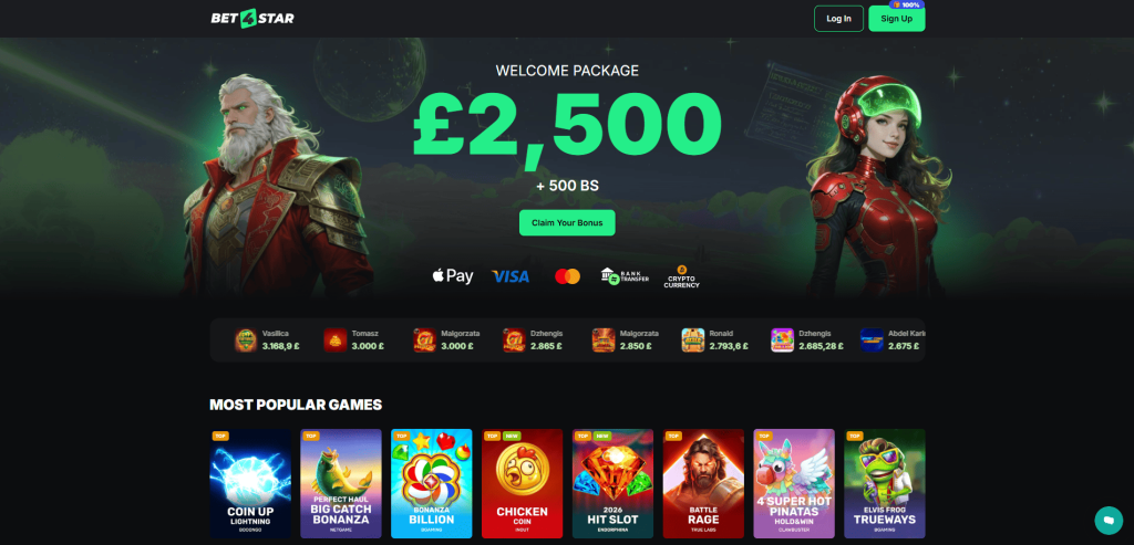 Bet4star Casino screenshot