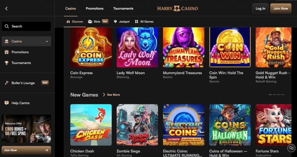 Harry Casino screenshot