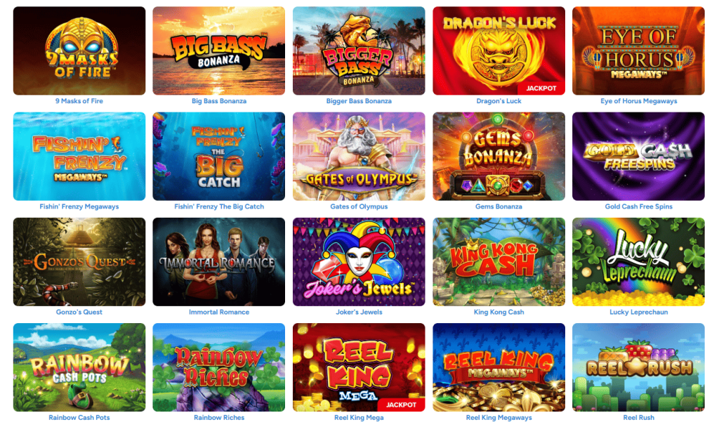 Lottomart Casino Games Screenshot